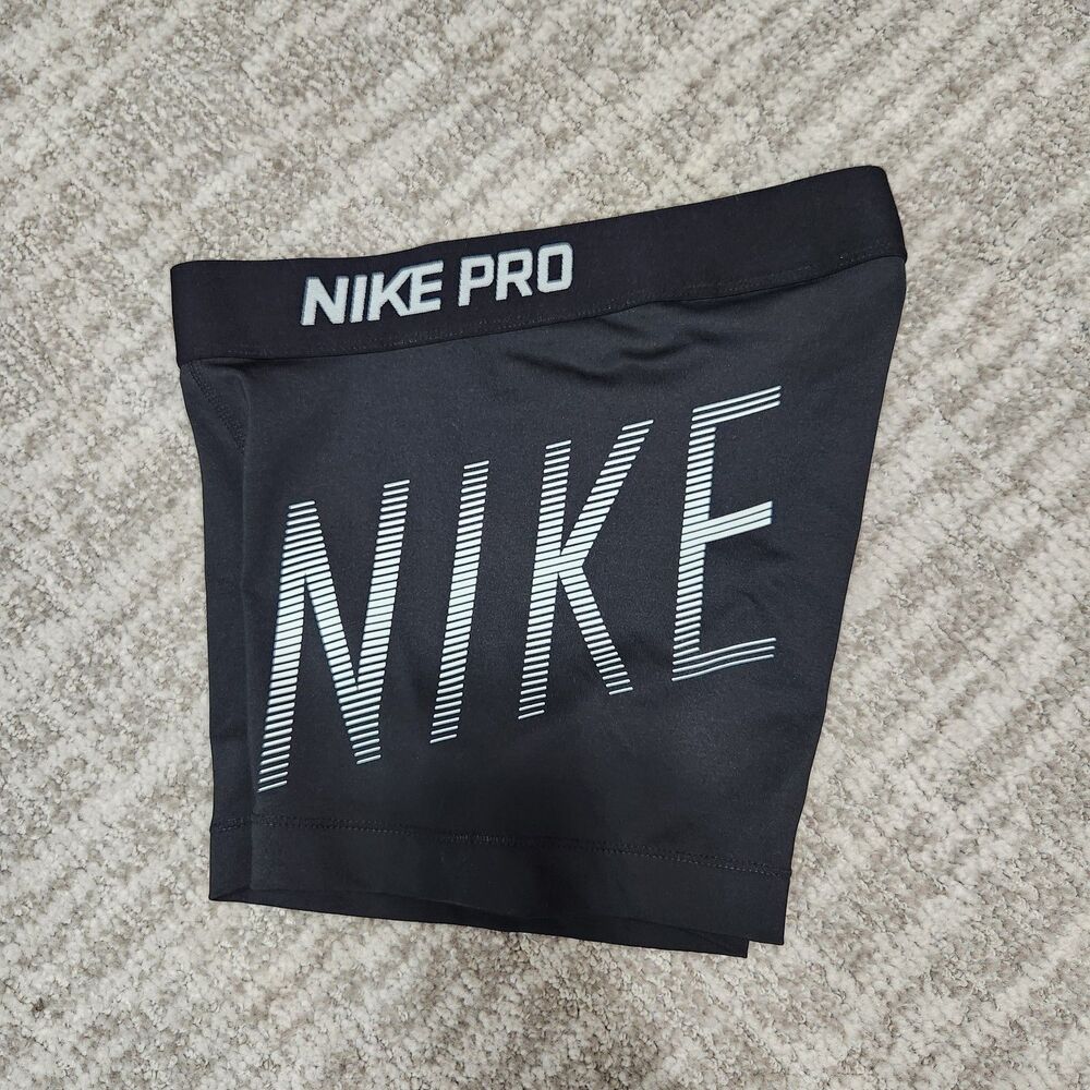 Nike Pro women's Cool 3" compression booty shorts black size XS - Picture 6 of 8